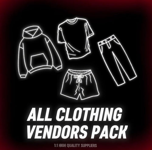 CLOTHING VENDOR BUNDLE